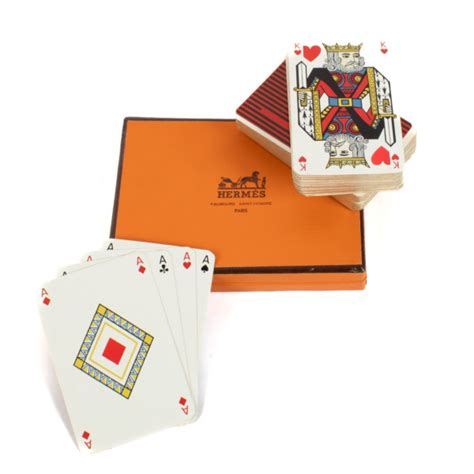 buy hermes playing cards|hermes playing card set.